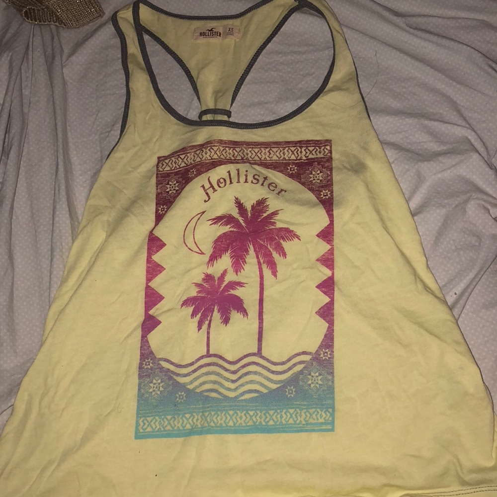 Yellow tank top